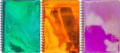 Picture of Koozeszyt PP B5 100k. ASTRAPAP Holographic, kratka