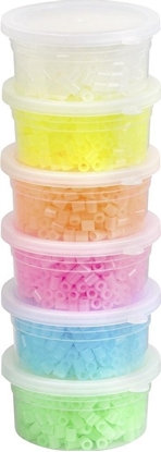 Picture of Koraliki do zaprasowywania fluo 6 kolorów