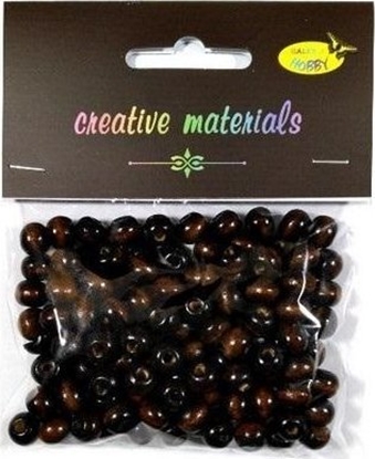 Attēls no Koraliki drewniane ciemny brz 9mm ok 26g