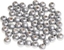 Picture of Koraliki drewniane do nawlekania srebrne 10mm 60sz