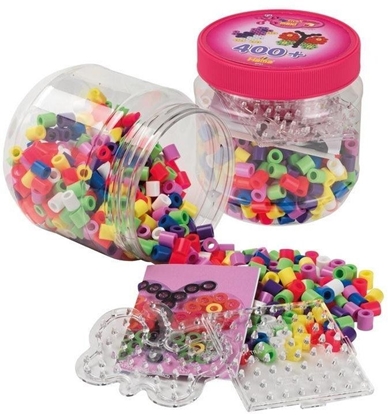 Picture of Koraliki Maxi i podstawki w pojemniku 400el