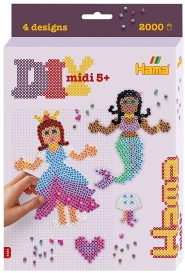 Picture of Koraliki Midi Ksiniczka i Syrenka 2000el