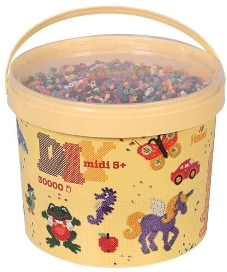 Picture of Koraliki Midi w wiaderku 30000el