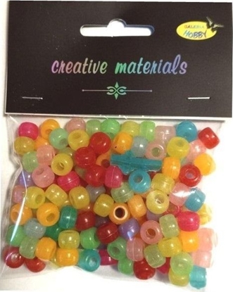 Attēls no Koraliki wiecce w ciemnoci 6mm 39g 150szt MIX