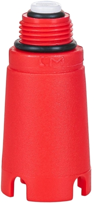 Picture of Korek tynkarski 1/2 PP-R z odpowietrznikiem czerwony