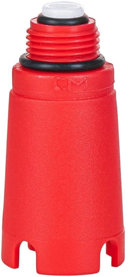 Picture of Korek tynkarski 1/2 PP-R z odpowietrznikiem czerwony