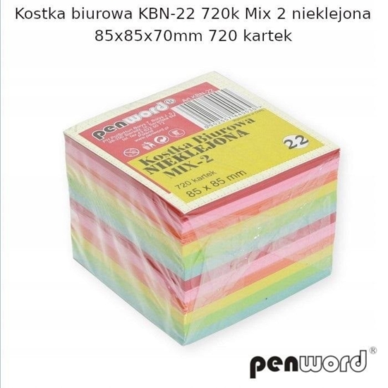 Picture of Kostka biurowa mix 85x85x70mm 720K
