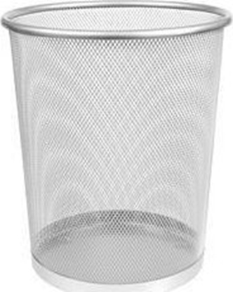 Picture of MemoBe Kosz biurowy 23,5x27cm srebrny