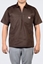 Picture of Koszula Ben Davis Solid 12 ZIP Dark Brown