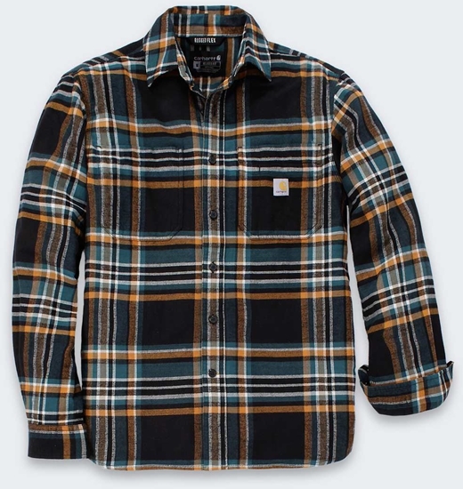 Picture of Koszula Flanelowa Carhartt Midweight Pleid BLACK