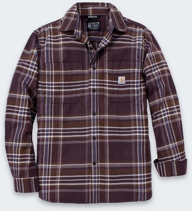 Attēls no Koszula Flanelowa Carhartt Midweight Pleid DARK SE