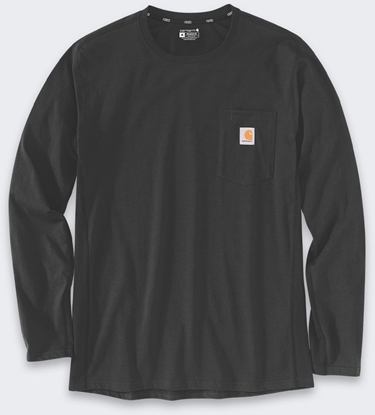 Attēls no Koszulka Carhartt Force Midweight Pocket BLACK