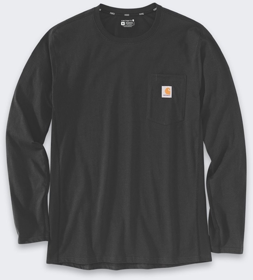Picture of Koszulka Carhartt Force Midweight Pocket BLACK