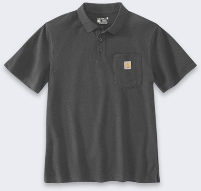 Изображение Carhartt Koszulka Loose Polo Carbon