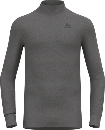 Picture of Koszulka mska ODLO BL TOP turtle neck l/s ACTIVE WARM roz. L Szara