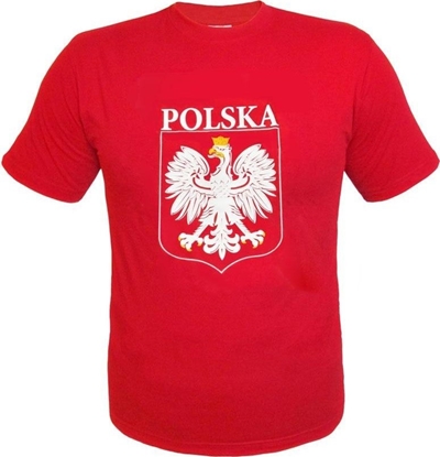 Изображение Koszulka z nadrukiem czerwona XXL