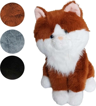 Picture of Kot pluszowy siedzcy 35cm mix