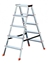 Picture of Krause Dopplo Drabina wolnostojca dwustronna aluminiowa 5 stopniowa (120410)