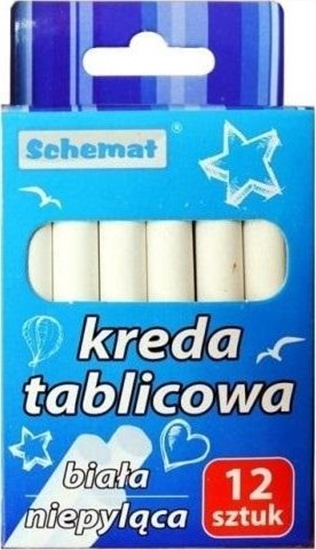 Picture of Kreda tablicowa 12szt biaa
