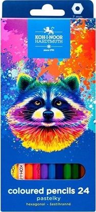 Attēls no Kredki 3554 Szop 24 kolory