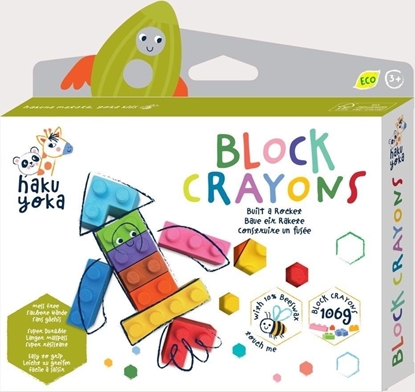 Attēls no Kredki klocki - Rakieta