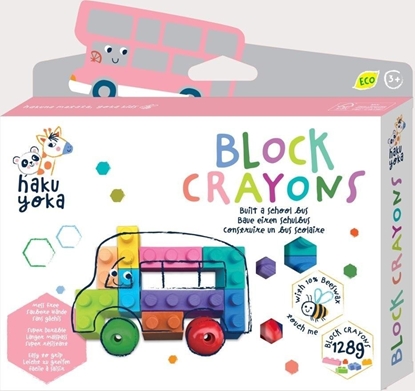 Attēls no Kredki klocki - Szkolny autobus