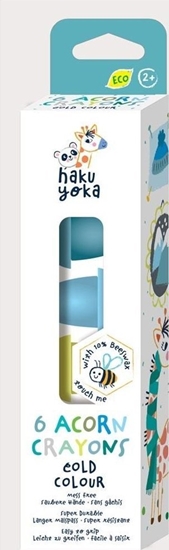 Picture of Kredki odzie - Zimne kolory 6szt