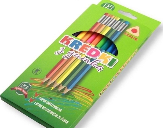 Picture of Kredki oówkowe 12 kolorów