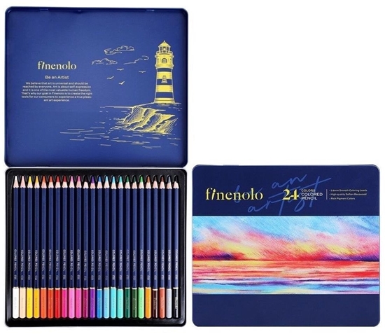 Picture of Kredki oówkowe Finenolo 36 kolorów DELI