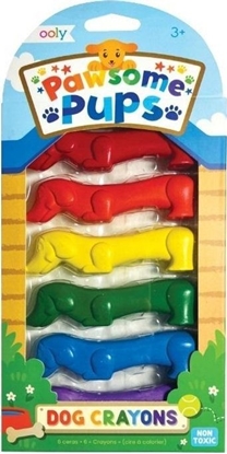 Picture of Kredki pieski Pawsome Pups 6szt