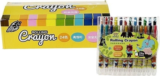 Picture of Kredki wysuwane 24szt