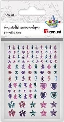 Изображение Krysztaki samoprzylepne ezki mix 100szt