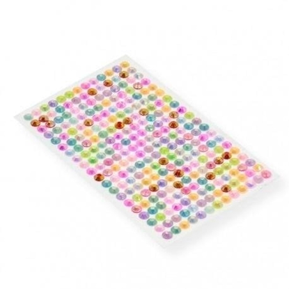 Изображение Krysztaki samoprzylepne kolorowe 6mm EDUKAMP