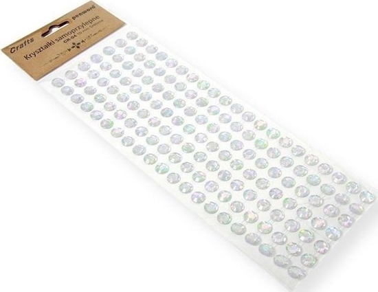 Picture of Krysztaki samoprzylepne srebrne 10mm