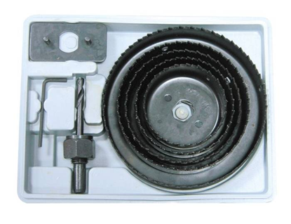 Изображение Kroņurbju kompl. kastē 64-76-89-102-127mm