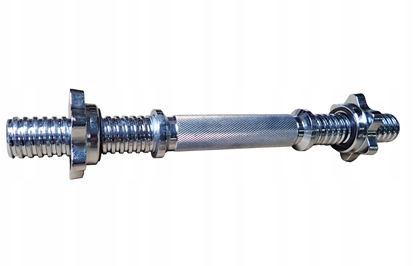 Picture of Krótki Gryf rubowy Prosty do wicze KUBISPORT Zaciski 30 mm