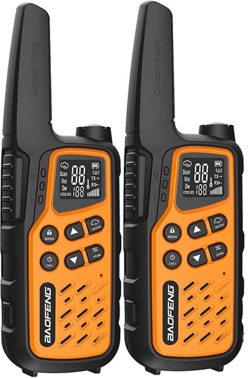 Picture of Krótkofalówka Baofeng BF-T25E pomaraczowa