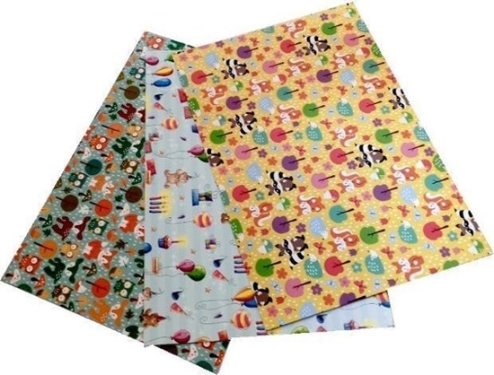 Изображение Krups Karton 300g/m2 motywy liski 24x34cm 3ark