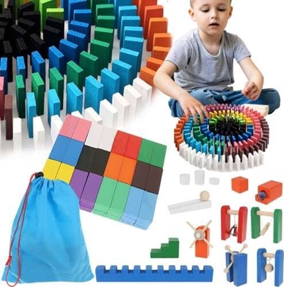 Attēls no Kruzzel Domino drewniane 360 el Kruzzel  22914