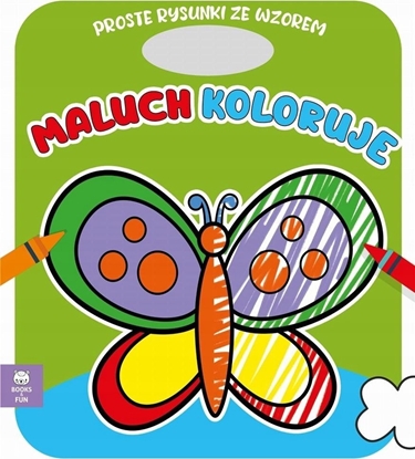 Picture of Ksieczka Maluch koloruje. Motyle