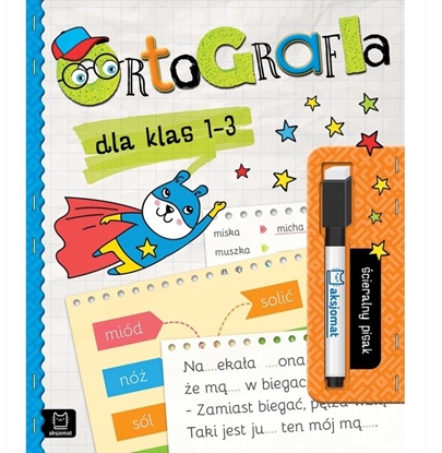 Picture of Ksieczka Ortografia dla klas 1-3. cieralny pisak