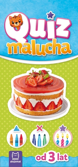 Picture of Ksieczka Quiz malucha z kotkiem od 3 lat