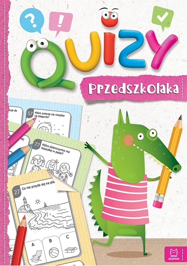 Picture of Ksieczka Quizy przedszkolaka cz. 4 róowe