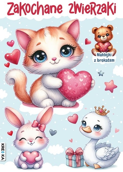 Picture of Ksieczka Zakochane zwierzaki KREDKA