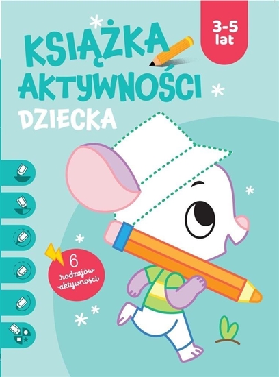 Picture of Ksika aktywnoci dziecka 3-5 lat. Niebieska