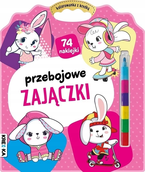 Изображение Ksika Przebojowe zajczki  z kredk Books and fun