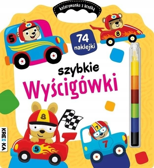 Изображение Ksika Szybkie wycigówki  z kredk Books and fun
