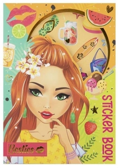 Picture of Ksika z naklejkami foliowymi A5 8 arkuszy pomar.