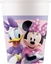 Attēls no Kubeczki papierowe Minnie Junior 200ml 8szt