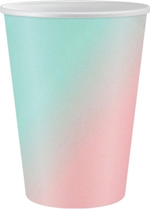 Attēls no Kubeczki papierowe ombre 266ml 6szt